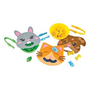 Fine Motor Feeding Friends